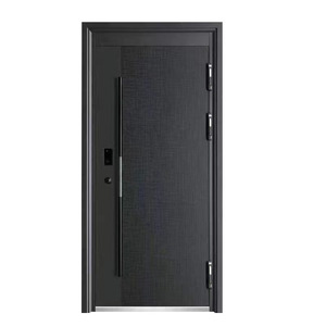 <span class=keywords><strong>Porte</strong></span> d'<span class=keywords><strong>entrée</strong></span> en acier anti-effraction style <span class=keywords><strong>Hormann</strong></span>, surface finie, pour villa, sécurité domestique, vente en gros sur mesure - Product Image 3