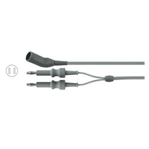 Cable Bipolar de Silicona, Acero Inoxidable, Resistente al Calor, Flexible, Aislado, Reutilizable, con Certificación CE para Uso Médico - Product Image 1