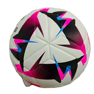 Ballon de football de taille standard 5, prix d'usine en gros, personnalisé, fabriqué en PU pour l'entraînement - Product Image 1