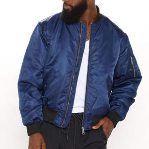 Top Trending Products show Satin Jacket 100% Cotton Streetwear Flat Bordado Button Jacket Winter Webbing Jacket - Product Image 1