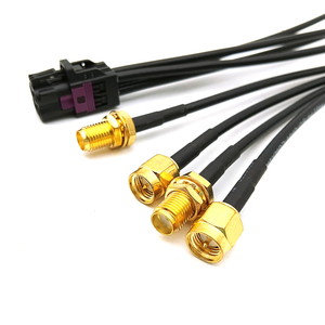 Phổ Loại A/B/C/D/E/F/G/Z Mini Fakra Thẳng 4-Trong-1 Jack Để SM-A Nam Nữ Cắm Dacar302 Cáp Đồng Trục - Product Image 5