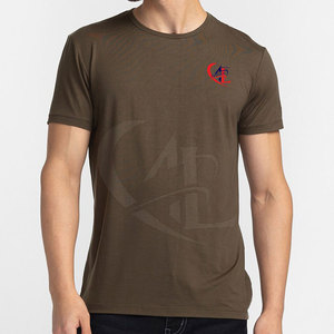 เสื้อยืดผู้ชายคอกลมผ้าคอตตอนเนื้อนุ่ม100% ออกแบบได้ตามต้องการ - Product Image 1