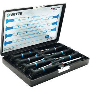 Witron 1912gz Fine-Line Socket <b>Screwdriver</b> <b>Set</b> Industrial Grade Alloy Steel Customized OEM Features Phillips Slotted Screwhead - Product Image 1