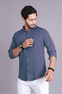 Camisa casual para hombre 2025 Camisa casual para hombre de alta calidad disponible para exportación a precio mayorista - Product Image 6