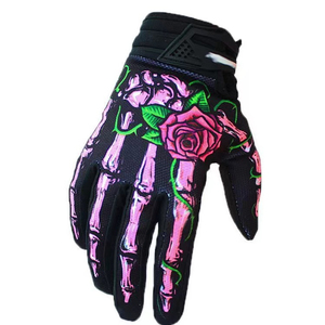 OEM Motorcycle Racing Gloves Manufacturer | Custom Logo Leather Riding Gloves | Wholesale Protective Motorbike Gloves Supplier - Product Image 4