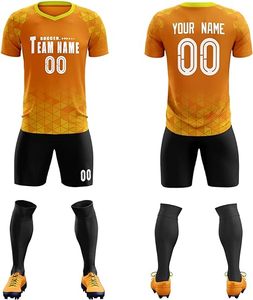 Uniforme de Fútbol Sublimado Personalizado, Conjunto Completo, Ropa Deportiva Atlética para Hombre, Kit de Entrenamiento - Product Image 4