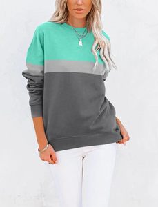 Sweat-shirts décontractés pour femmes, écologiques, coupe-vent, respirants, en mélange polyester/coton, pour sortir, travailler et sortir en amoureux - Product Image 5