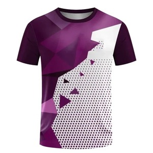 T-shirt pour hommes polo polos pour hommes Créez votre propre marque Free Design 92% Polyester 8% Spandex 180 Grammes Sublimation T-shirt - Product Image 1