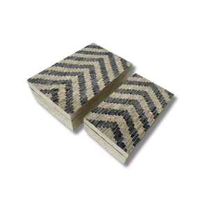 Handmade Luxurious Mother Pearl Inlaid Wood Jewelry <b>Box</b> Set of 2 Customizable Home <b>Decor</b> <b>Storage</b> Organizer for Personal Use - Product Image 1