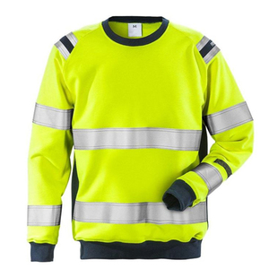 เสื้อสเวตเตอร์นิรภัย Hi VIS เสื้อทำงาน - Product Image 6