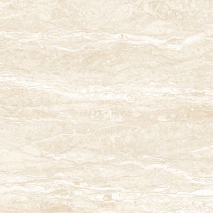 Carreaux de mur et de sol en porcelaine brillante émaillée 600x600 de couleur beige spéciale de conception de marbre - Product Image 2