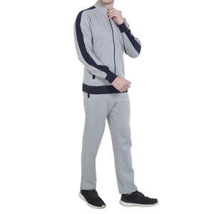 100% Cotton Men's Training Tracksuit Latest Design Men's <b>Tracking</b> <b>Suit</b> Blank Breathable and Lightweight Plus Size - Product Image 2