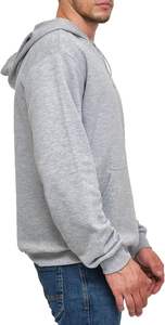 Sweat-shirt à capuche épais pour hommes 400 GSM Sweatshirt à manches longues en coton polaire surdimensionné brossé à doublure intérieure douce - Product Image 3
