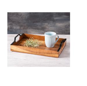 Bandeja de madera Original con tamaño personalizado, bandeja de servicio de madera para el hogar, restaurante, Mango, gran oferta - Product Image 1