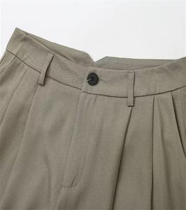 Pantalon évasé en dentelle pour femme, classique, décontracté, taille haute, braguette boutonnée, velours, devant plat, vente chaude, sexy, fitness - Product Image 3