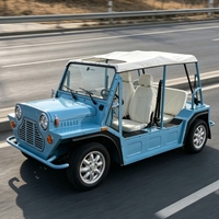 Nuevo Auto Eléctrico Moke con Batería de Litio, 4 Plazas, Chasis de Aluminio, Certificación EEC/DOT, Autonomía de 200 km, Velocidad de 70 km/h