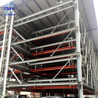 Structure en acier multicouche pour parking de voitures, bâtiment de garage métallique préfabriqué, hangar de stockage de véhicules modulaire, fabrication
