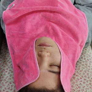 Microfiber Soft Salon Beauty <strong>Spa</strong> <strong>Facial</strong> <strong>Towel</strong> Microfibre U Shape Esthetician Face <strong>Facial</strong> <strong>Towel</strong> With Split - Product Image 2