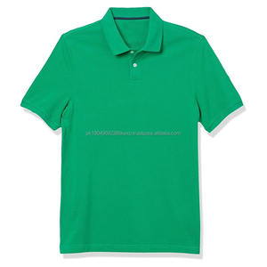 Transpirable última moda hombres Polo camiseta con manga corta de alta calidad logotipo personalizado impresión Material de algodón hombres Polo camisa - Product Image 1