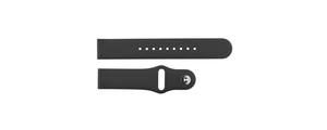 JD1606 Black Unisex Sports <b>Watch</b> Band Lightweight Adjustable Water-Resistant Silicone 20-22mm Stainless Steel Buckle Smart <b>Watch</b> - Product Image 4