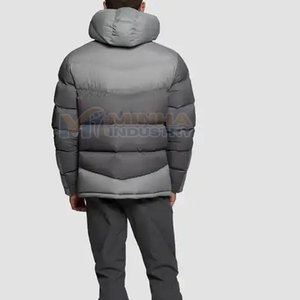 Veste d'hiver matelassée à manches longues de haute qualité pour hommes Prix raisonnable Vestes d'hiver matelassées en vente - Product Image 2