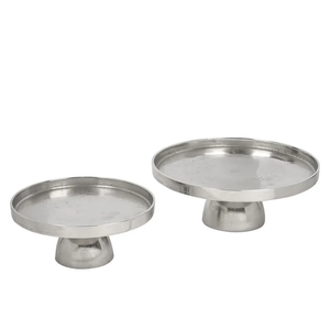 Best Selling Aluminum Cake Stand With Modern Design For Dessert Display Party Event Kitchen <b>Counter</b> Table Decoration Use - Product Image 1