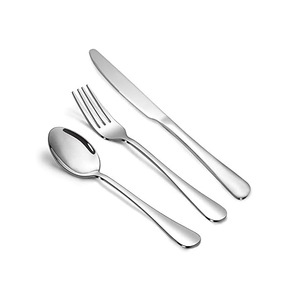 Couverts en acier inoxydable 18/10 épaissi lourd cadeau de mariage ensemble de couverts en acier inoxydable 304 de haute qualité - Product Image 1