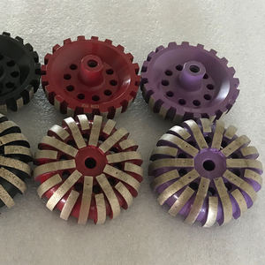 Roue profilée diamantée pour le meulage et le façonnage des bords de pierre volcanique, basalte, granit, marbre, pour le traitement de la pierre - Product Image 6