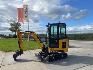 JCB 19C-1 Mini Excavator Crawler Yellow Compact Track Loader High Digging Power 0.12m Bucket Capacity for Engine 120kW Core - Product Image 6