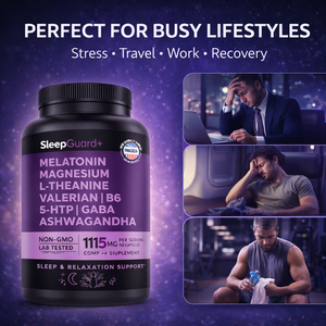 Complément de sommeil personnalisé à la mélatonine, <span class=keywords><strong>comprimés</strong></span> à dissolution rapide, haute puissance, soutien au sommeil, norme américaine GMP - Product Image 3