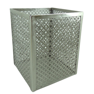 Modern Design <b>Set</b> of 2 Rectangle Bowl Brass TPR <b>PC</b> Fruit Bowl for Kitchenware Decoration Handmade Bulk - Product Image 3