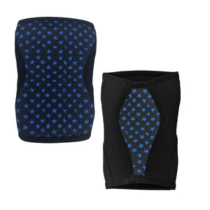 Manchon de compression élastique pour le genou, genouillère de sport, de fitness, de soutien pour les hommes, accessoires de compression pour l'entraînement en salle de sport - Product Image 5