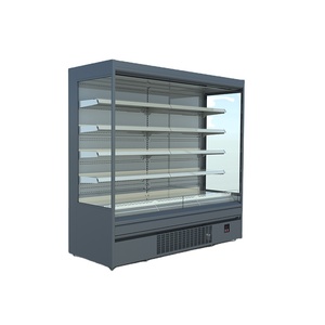 Réfrigérateur Vitrine Verticale <span class=keywords><strong>Multi</strong></span>-Niveaux Ouvert pour Fruits et Légumes de Supermarché, Fourniture Directe Usine - Product Image 5