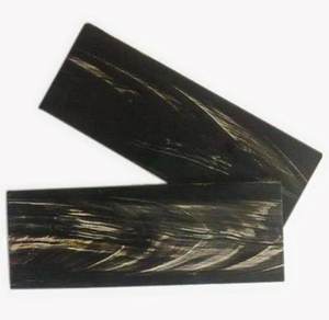 Cuerno de Búfalo Negro Sin Pulir, Rectangular, Natural, Técnica Cruda, Estilo Animal, Decoración del Hogar - Product Image 5