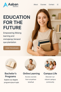 Dịch vụ thiết kế trang web trường học hoặc Đại Học cơ quan phát triển web giá rẻ ở Ấn Độ cung cấp sự hiện diện trực tuyến giá cả phải chăng đáng tin cậy - Product Image 3