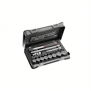 Ensemble d'outils Usag de 23 pièces avec douilles hexagonales dans un coffret ABS pour usage professionnel - Product Image 2