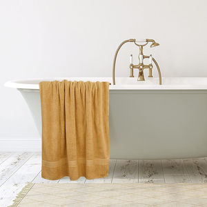 Toalla de baño y cara de algodón 100% de servicio OEM para uso en hoteles/toallas de hotel de baño altamente absorbentes de algodón suave de calidad superior - Product Image 5