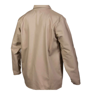 เสื้อเชื่อมทนไฟผลิตจากโรงงานสำหรับงานหนัก ป้องกันความร้อนและประกายไฟ แขนยาว - Product Image 2