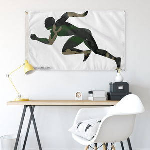 Bandera Personalizada con Diseño de Hombre Corriendo para Eventos al Aire Libre, Tema Libertad - Product Image 2