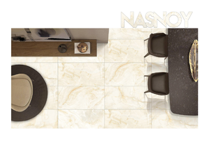 Azulejos de Porcelana Cerámica de Diseño Moderno, 600x1200 mm, Superficie Homogénea de Cuerpo Completo, 8 mm de Grosor, para Uso en Apartamentos - Product Image 6