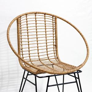 Silla de cuerda para exteriores CH-factory con marco de aluminio, elegante y duradera - Product Image 3