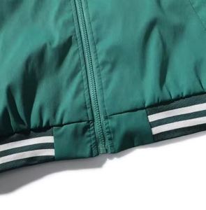 Chaqueta Varsity de Invierno para Hombre 2026 OEM, Estilo Hip Hop, con Botón Único, Tela de Lana Peinada, Logotipo Personalizado en la Parte Delantera, Ropa Urbana - Product Image 6