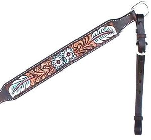 Headstall de cheval occidental de qualité supérieure nouveau design accessoire d'équitation en cuir usiné et sculpté à la main - Product Image 4