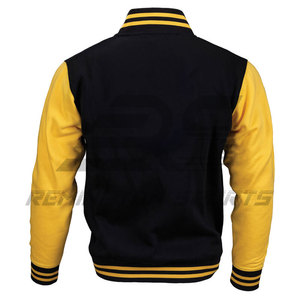 Plus Size Men's <b>Varsity</b> College <b>Jackets</b> Wholesale Blank <b>Varsity</b> <b>Jackets</b> Custom Logo <b>Plain</b> Letterman <b>Varsity</b> <b>Jacket</b> for Men - Product Image 2