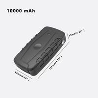 Perangkat Pelacak Kendaraan Sepeda Nirkabel Terbaik 4G GPS Tracker Dengan Daya Tahan Baterai Lama 10000mah Perangkat Pelacak Magnetik