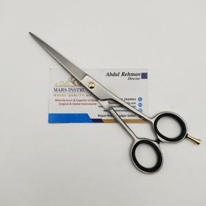 กรรไกรตัดผมเหล็ก440C ขนาด6.5นิ้วใบมีดสเตนเลสสตีลทนทานต่อการเคลื่อนไหวที่ราบรื่น - Product Image 2