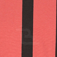 T-shirt 100% coton imprimé de logo personnalisé pour hommes, manches courtes, rayures, impression numérique sur un mélange de jersey, polyester et coton