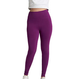 Leggings de yoga solides pour femme, effet fessier rebondi, respirants, personnalisation haut de gamme, taille haute, spandex/nylon, haute qualité, prix raisonnables - Product Image 1