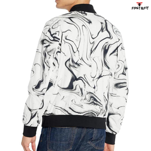 Nouveau style le plus populaire Best-seller Veste légère d'hiver élégante à fermeture éclair pour hommes Vestes pour hommes Blouson aviateur pour hommes - Product Image 4