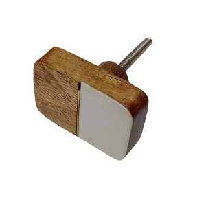 Boutons d'armoire de porte de tiroir en bois de résine artisanale et boutons de porte de poignée de traction à bas prix - Product Image 2